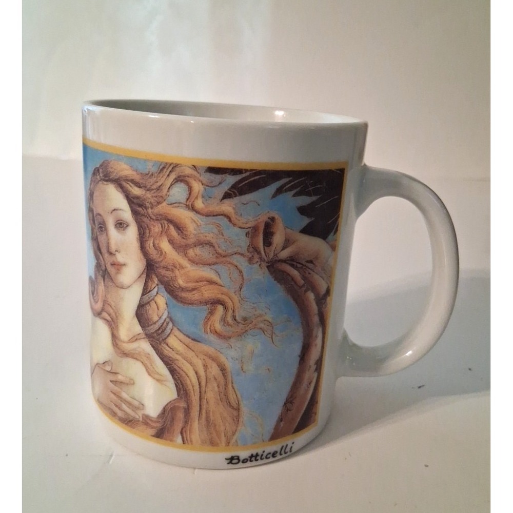 Cafe Arts Birth of Venus Mug Painting Botticelli Art Coffee Cup B Wild Henrikson